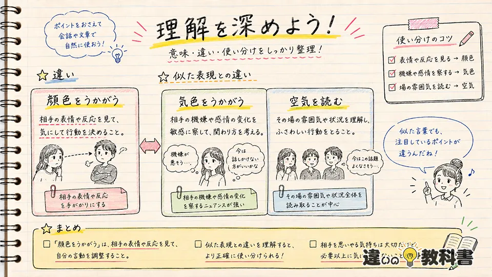顔色をうかがうの意味を深く理解するポイント