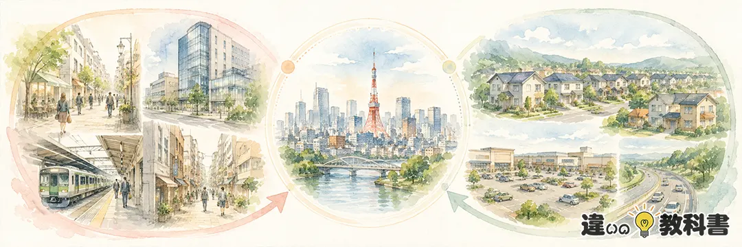 まとめ：近郊と郊外の違いと意味・使い方の例文