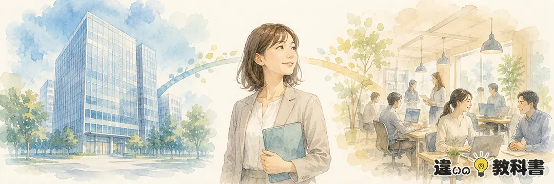 まとめ：勤務先と職場の違いは「所属先」と「働く現場」にある