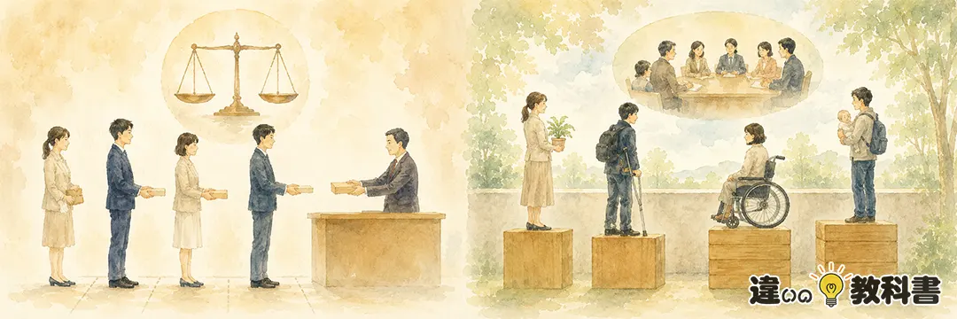 まとめ：公平性と衡平性の違いと意味・使い方の例文
