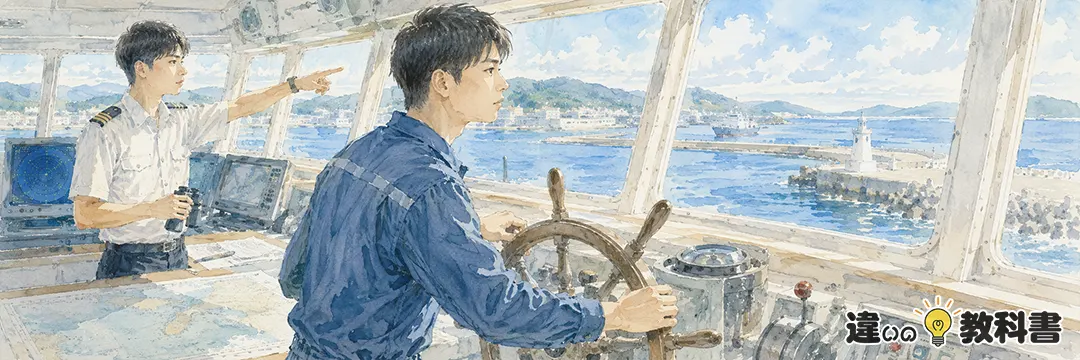 操舵手を正しく使うために押さえたいこと