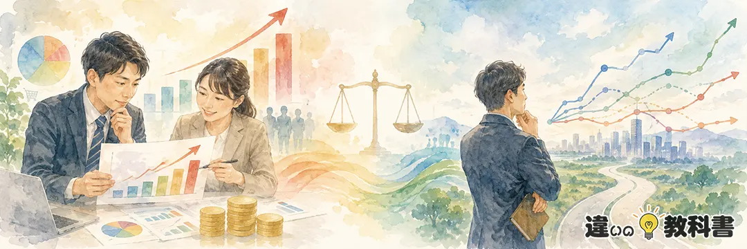 見込むと見通すの違いをまず結論から整理