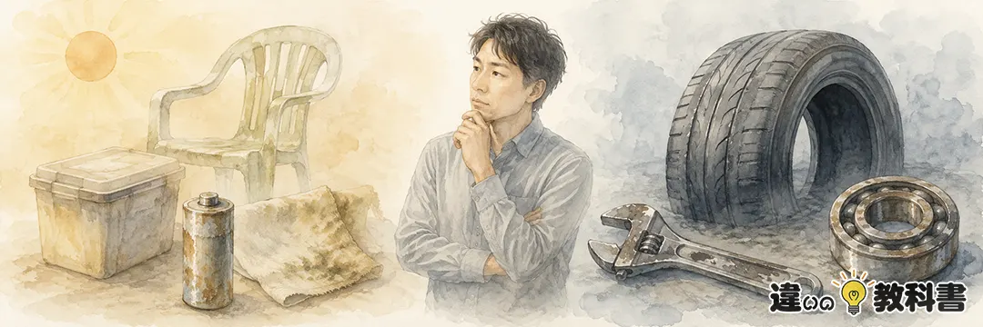 劣化と損耗の違い