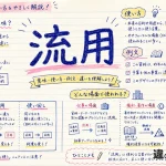 流用（りゅうよう）の意味や使い方【図解Note】