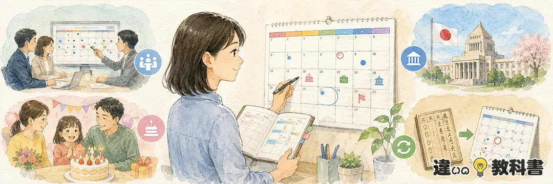 新暦の正しい使い方を詳しく解説