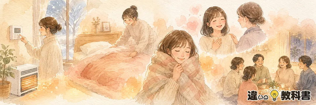 「暖める」を正しく使うために知っておきたいこと
