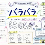バラバラ（ばらばら）の意味や使い方【図解Note】