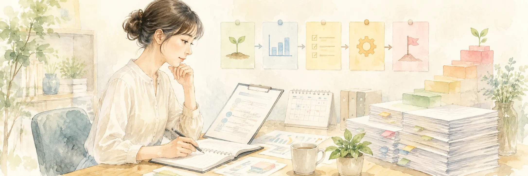「着々と」とは？意味・語源・使いどころを解説