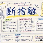 断捨離（だんしゃり）の意味や使い方【図解Note】