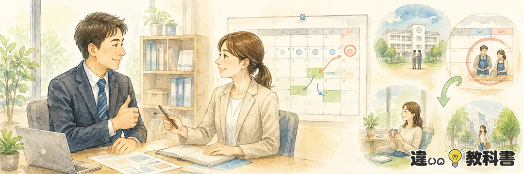 振替休日の正しい使い方を例文付きで詳しく解説
