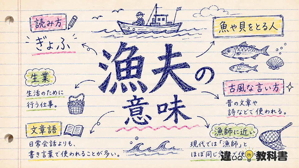 漁夫の意味を最初に確認しよう