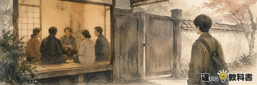閉鎖的とは?意味・特徴・語源を詳しく解説