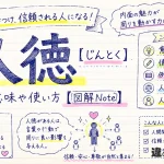 人徳（じんとく）の意味や使い方【図解Note】