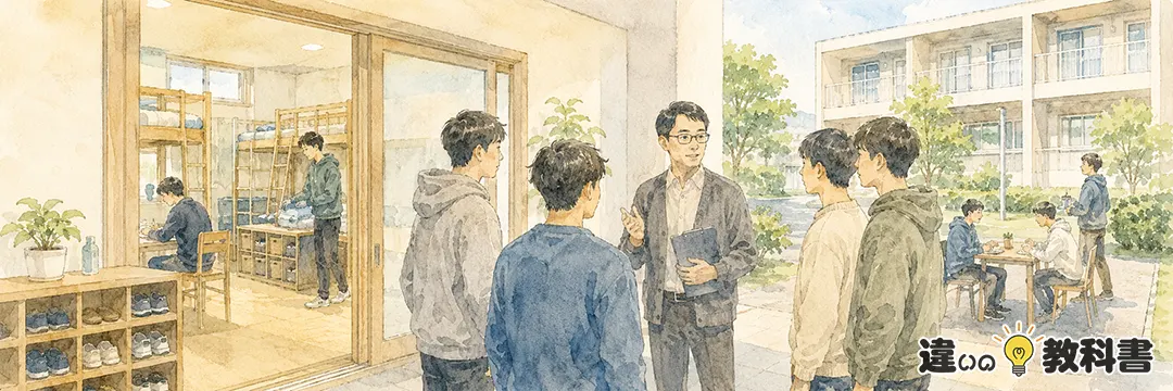 寄宿舎の正しい使い方を例文付きで詳しく解説