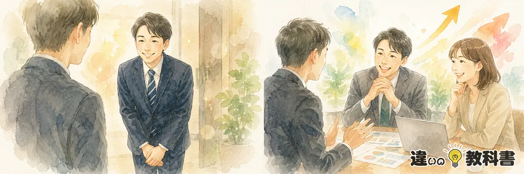 好印象と好感触の違いをまず結論から整理