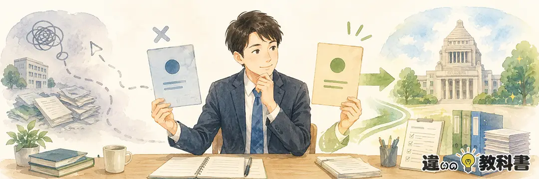 公官庁と官公庁の違いをまず結論から解説