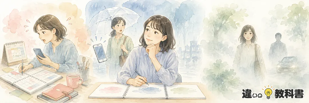 急遽・突然・突如の違いを最初に整理