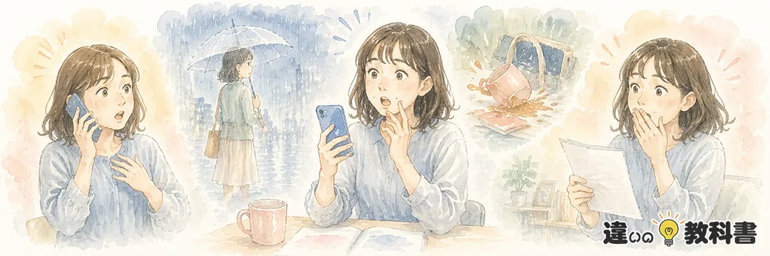 突然の意味をわかりやすく解説