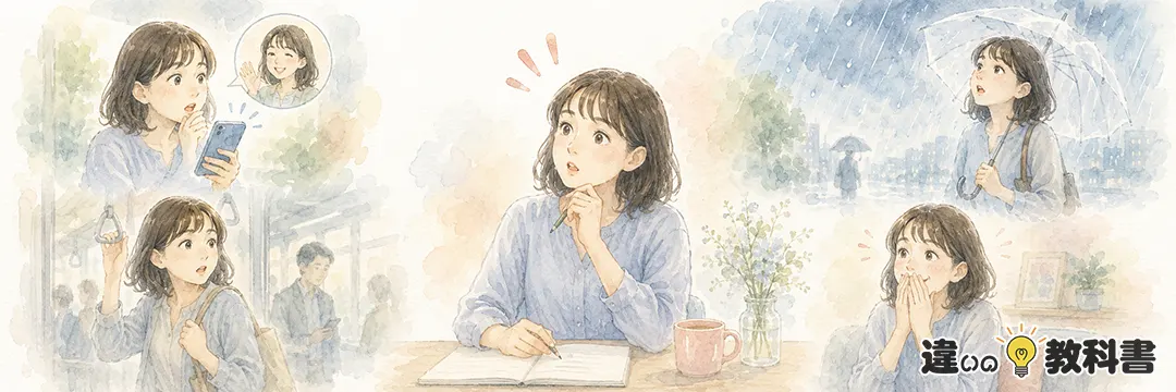 突然を正しく使うために