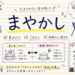 「まやかし」の意味や使い方【図解Note】