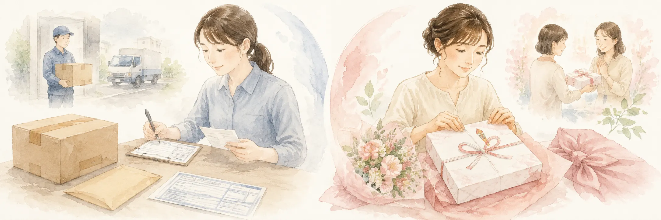 「送り主」と「贈り主」の違いを最初に整理