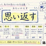 思い返す（おもいかえす）の意味や使い方【図解Note】