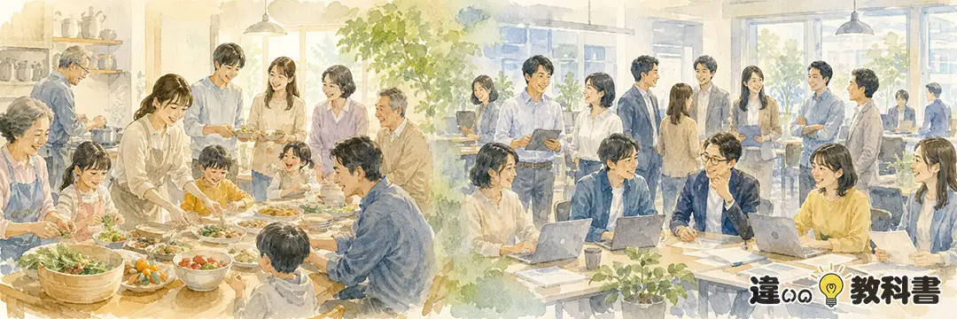大所帯の正しい使い方を詳しく