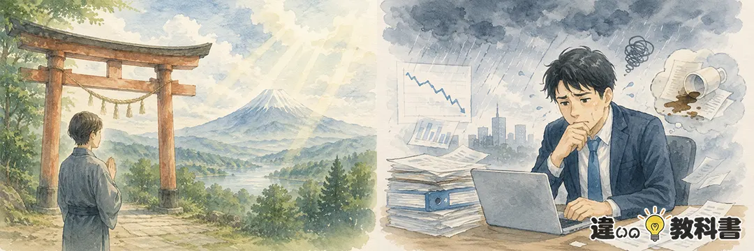畏れると恐れるの違いを最初に整理