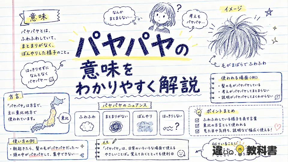 パヤパヤの意味をわかりやすく解説