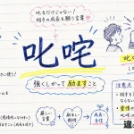 叱咤（しった）の意味や使い方【図解Note】