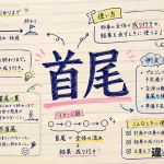 首尾（しゅび）の意味や使い方【図解Note】