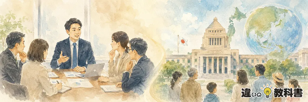 主導権と主権の違いを最初に整理