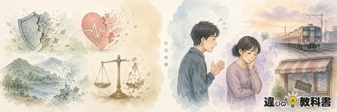 損なうと損ねるの違いをまず結論から整理