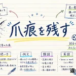 爪痕を残す（つめあとをのこす）の意味や使い方【図解Note】