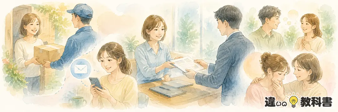 受け取りとは？意味・使う場面を詳しく解説