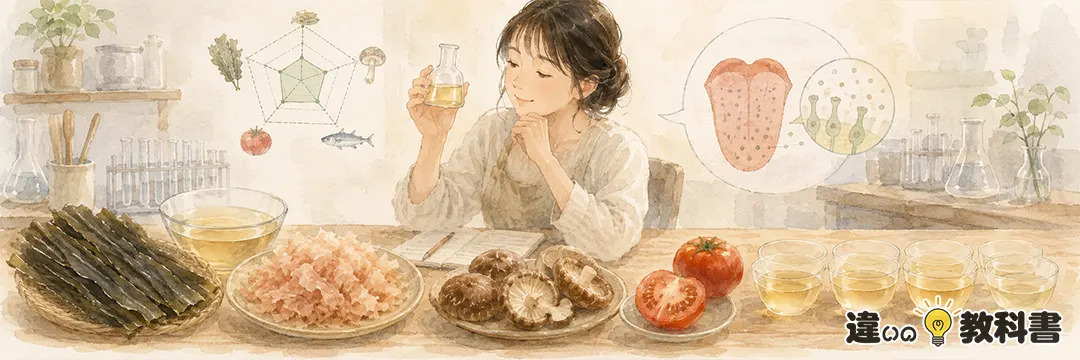 うま味とは何かを正しく理解する