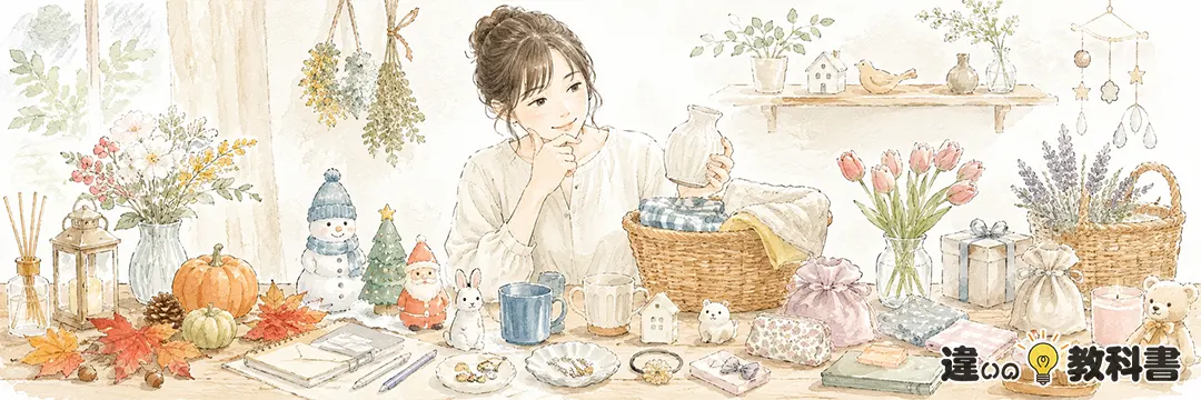 雑貨の正しい使い方を詳しく