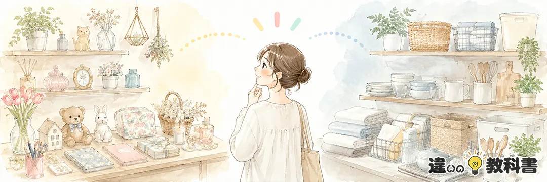 まとめ:雑貨と生活雑貨の違いと意味・使い方の例文