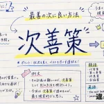 次善策（じぜんさく）の意味や使い方