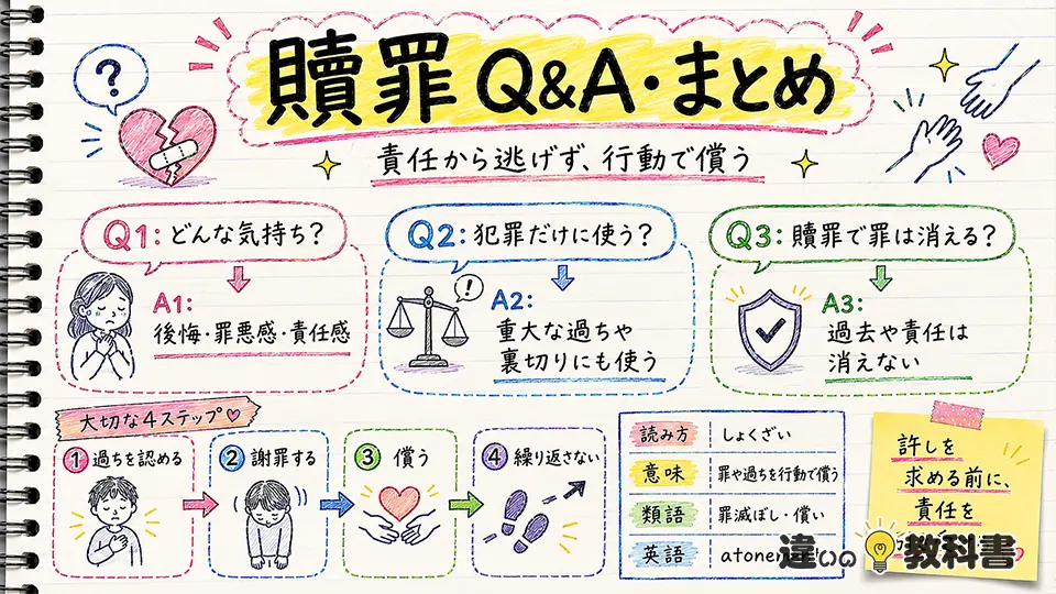 贖罪の意味を深く理解するQ&Aとまとめ