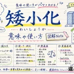 矮小化（わいしょうか）の意味や使い方【図解Note】