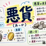 悪貨（あっか）の意味や使い方【図解Note】