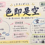 色即是空（しきそくぜくう）の意味や使い方【図解Note】