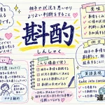 斟酌（しんしゃく）の意味や使い方【図解Note】