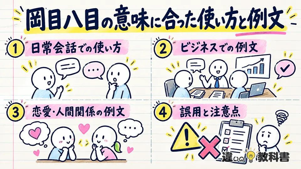 岡目八目の意味に合った使い方と例文